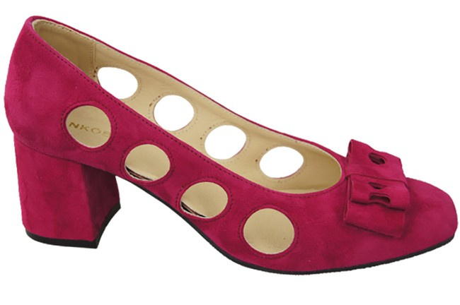 Women's shoes Pumps Natural leather suede 182 ElitaBut