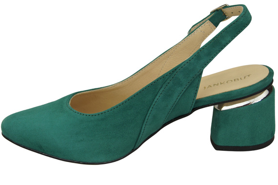 Women's Sandals in Natural Suede Leather - Elegance and Comfort 196 Z ElitaBut