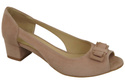 Women's Shoes Sandals Natural Leather Suede 145 ElitaBut