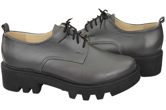 Women's shoes Lace-up leather Natural 180 ElitaBut
