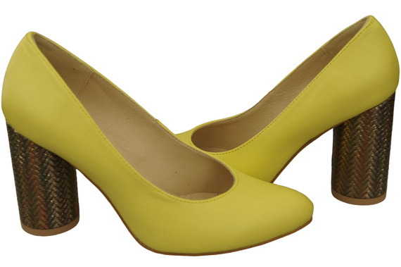 Women's shoes Pumps Natural leather 194 ElitaBut