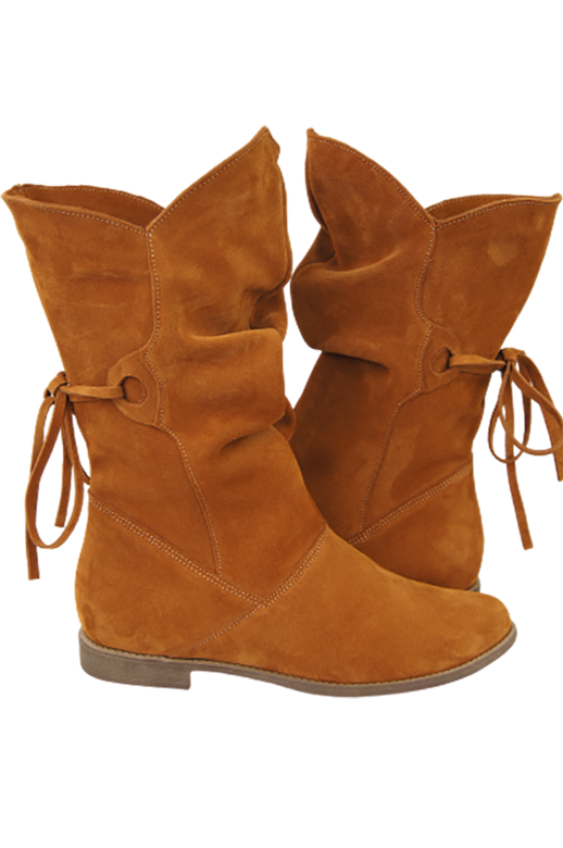 Shoes Women's boots Winter natural leather velor 999 Z ElitaBut