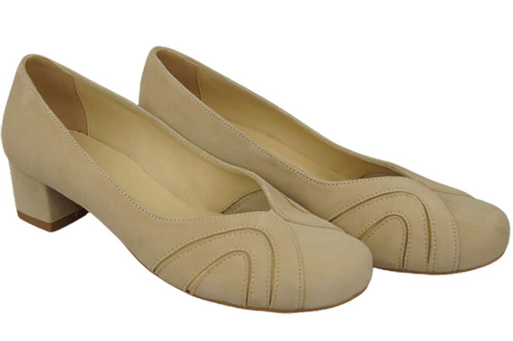 Women's shoes Suede leather pumps 786 Z ElitaBut