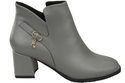 Women’s Ankle Boots ElitaBut 226 Genuine Leather, Insulated, Square Toe, Block Heel