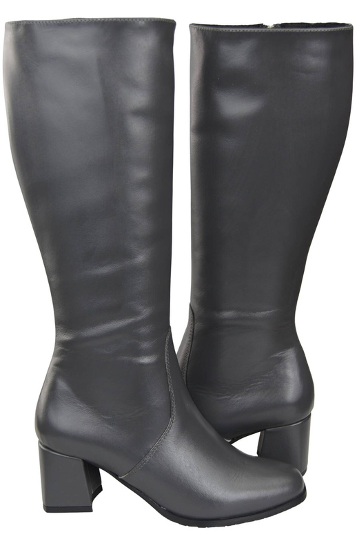 Comfortable Footwear Women's Boots Low Heel Natural Leather 212 ElitaBut