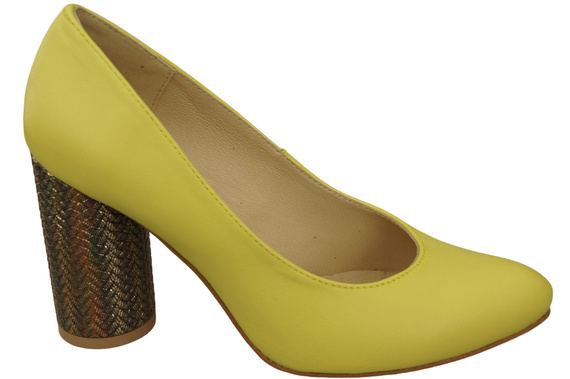 Women's shoes Pumps Natural leather 194 ElitaBut