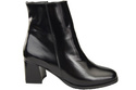 Women's Black Winter Ankle Boots Genuine Leather 214 From ElitaBut