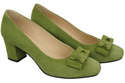 Women's shoes Pumps Natural leather suede 163 ElitaBut