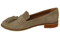 Shoes Women's loafers Natural Leather Velor 134 ElitaBut