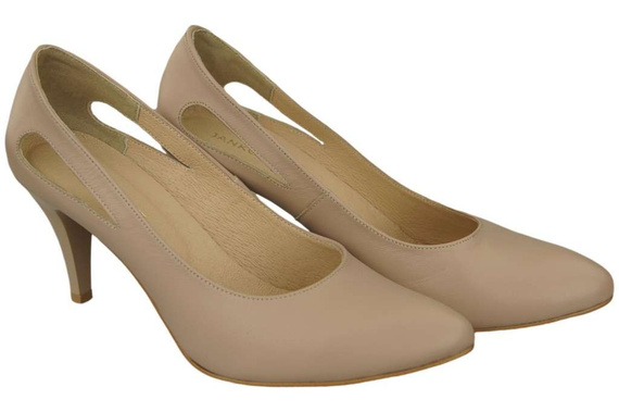 Women's shoes Pumps Natural leather 166 ElitaBut