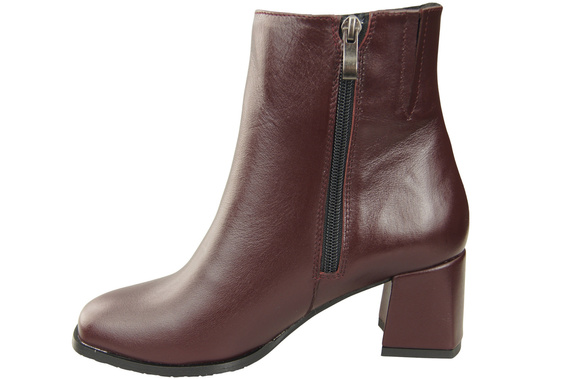 Women's Black Winter Ankle Boots Genuine Leather 214 From ElitaBut