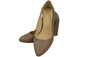 Women's shoes Pumps Natural leather 184 ElitaBut