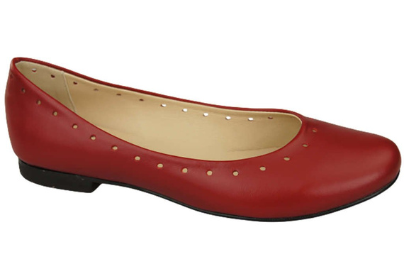 Women's Shoes Comfortable Ballerinas Natural Leather 162 ElitaBut