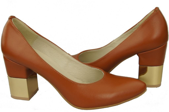 Women's shoes Pumps Natural leather 144 ElitaBut