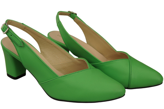 Women's Shoes High Heel Sandals Natural Leather 217 ElitaBut