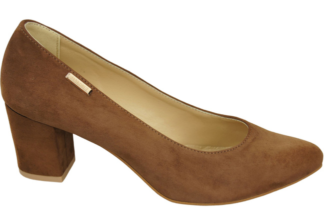 Women's Shoes Pumps Natural Leather Suede 106 ElitaBut