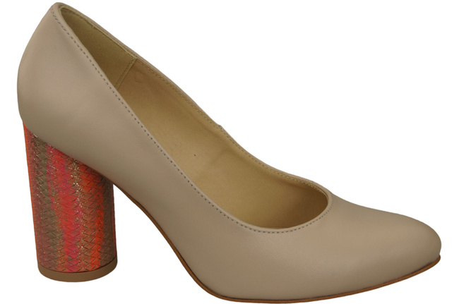 Women's shoes Pumps Natural leather 194 ElitaBut