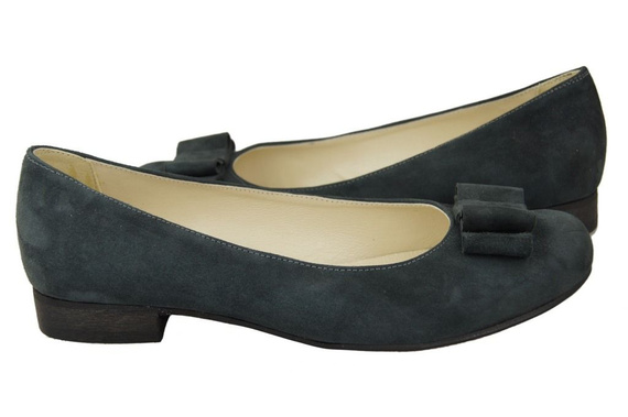 Women's Shoes Ballerinas natural leather Suede 126 ElitaBut