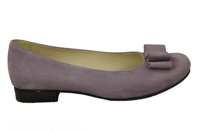 Women's Shoes Ballerinas natural leather Suede 126 ElitaBut