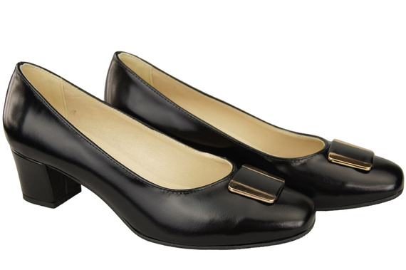 Women's shoes Pumps Natural leather 187 ElitaBut