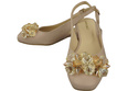 Women's Shoes Sandals with Crystals Natural Leather 215 ElitaBut