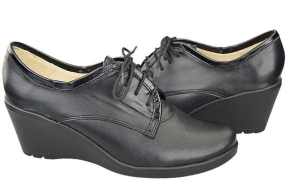 Shoes Women's Brogues On Wedge Natural leather 181 ElitaBut