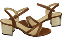 Women's Shoes Sandals Natural Leather 197 ElitaBut