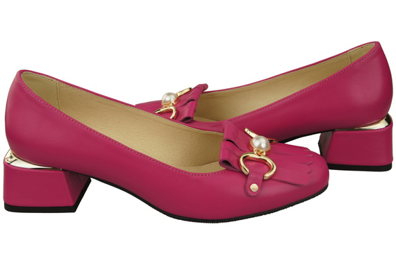 Women's shoes Pumps Natural leather 195 ElitaBut