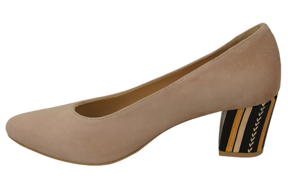 Women's footwear Women's pumps Suede leather 158 Z ElitaBut