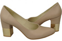 Women's shoes Pumps Natural leather 144 ElitaBut