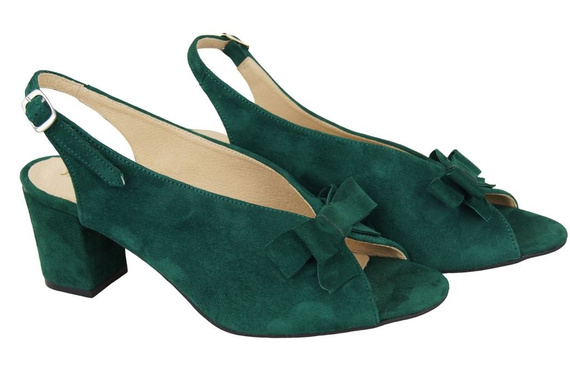 Shoes for women Sandals natural leather Suede 148 ElitaBut