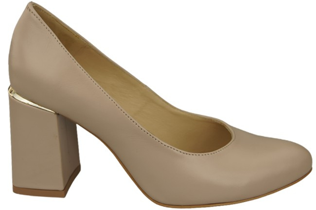 Women's shoes Pumps Natural leather 179 ElitaBut