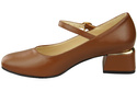 Women's shoes Pumps with a strap, natural leather 202 ElitaBut