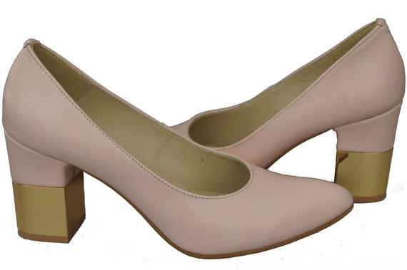 Women's shoes Pumps Natural leather 144 ElitaBut