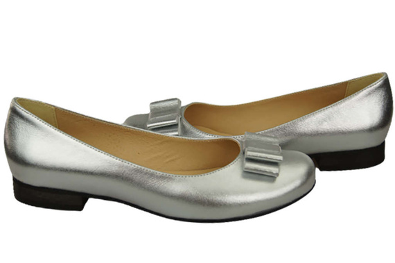 Women's Ballerinas Shoes Natural Leather 702 ElitaBut