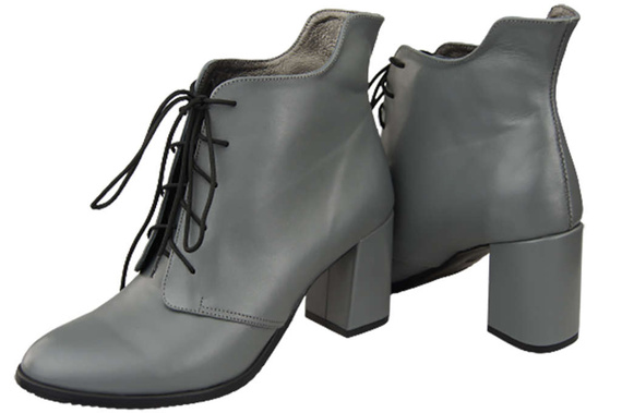 Shoes Boots for women Lace-up Winter natural leather 174 Z ElitaBut