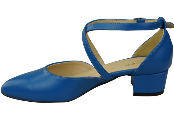 Women’s Leather Sandals with Straps Low Heel 223 ElitaBut