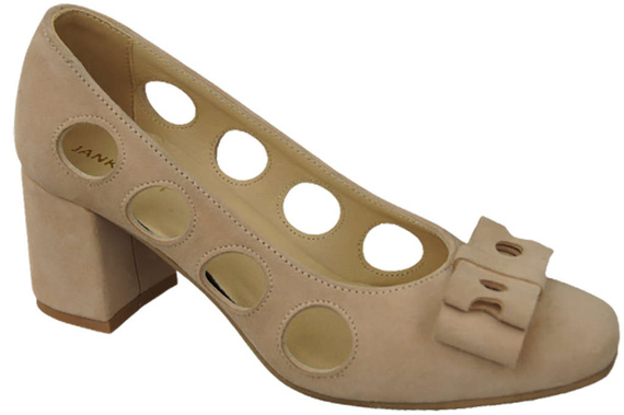 Women's shoes Pumps Natural leather suede 182 ElitaBut