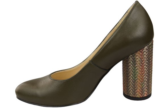 Women's shoes Pumps Natural leather 194 ElitaBut