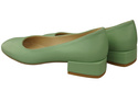Comfortable Women's Shoes Flat Pumps, Natural Leather 204 ElitaBut