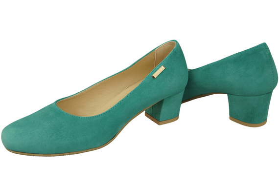 Comfortable Women's Shoes Pumps Natural Suede Leather 172 Z ElitaBut