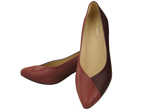 Women's shoes Pumps Natural leather 191 ElitaBut