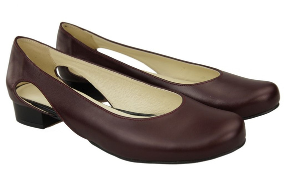 Shoes Ballerinas Women's natural leather 103 ElitaBut