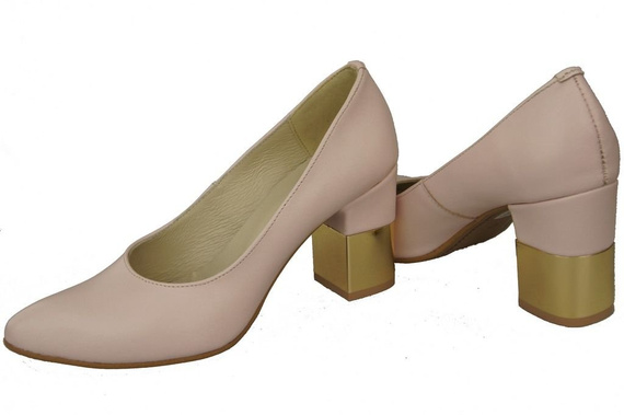 Women's shoes Pumps Natural leather 144 ElitaBut