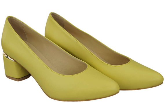 Women's shoes Pumps Natural leather 143 ElitaBut