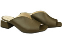 Women's Shoes High-Heeled Flip-Flops Natural Leather 210 ElitaBut
