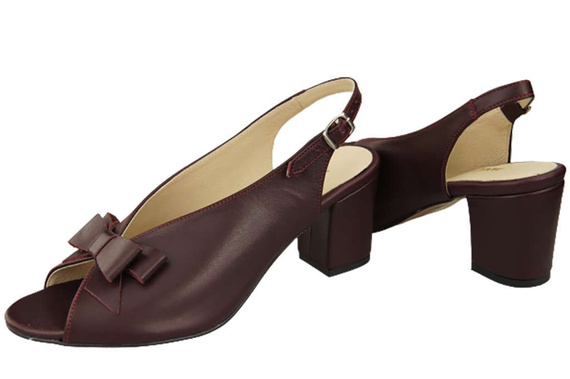 Footwear Women Sandals Natural leather Grain 148 L ElitaBut