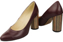 Women's shoes Pumps Natural leather 194 ElitaBut