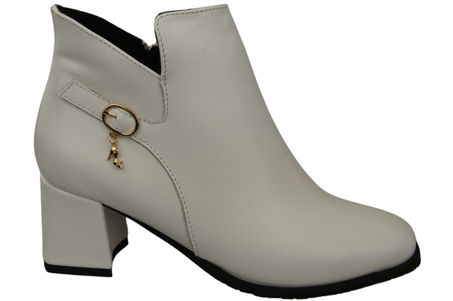 Women’s Ankle Boots ElitaBut 226 Genuine Leather, Insulated, Square Toe, Block Heel