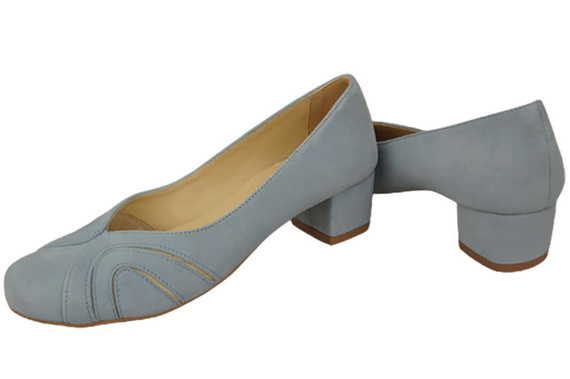 Women's shoes Suede leather pumps 786 Z ElitaBut